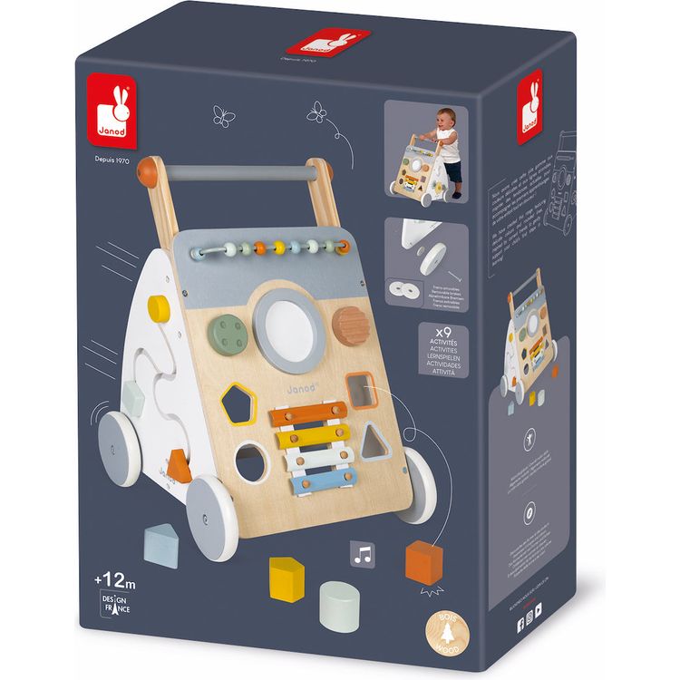  Janod -  Sweet Cocoon Multi-Activity Walker -  Infants
