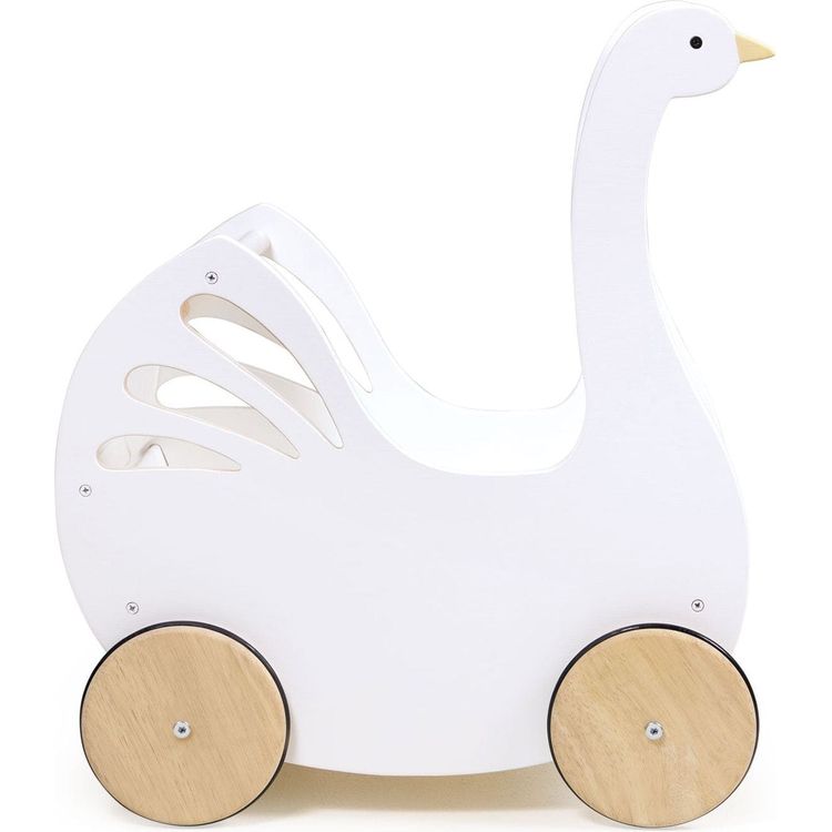  Tender Leaf Toys -  Sweet Dreams Swan Doll Pram -  Dolls