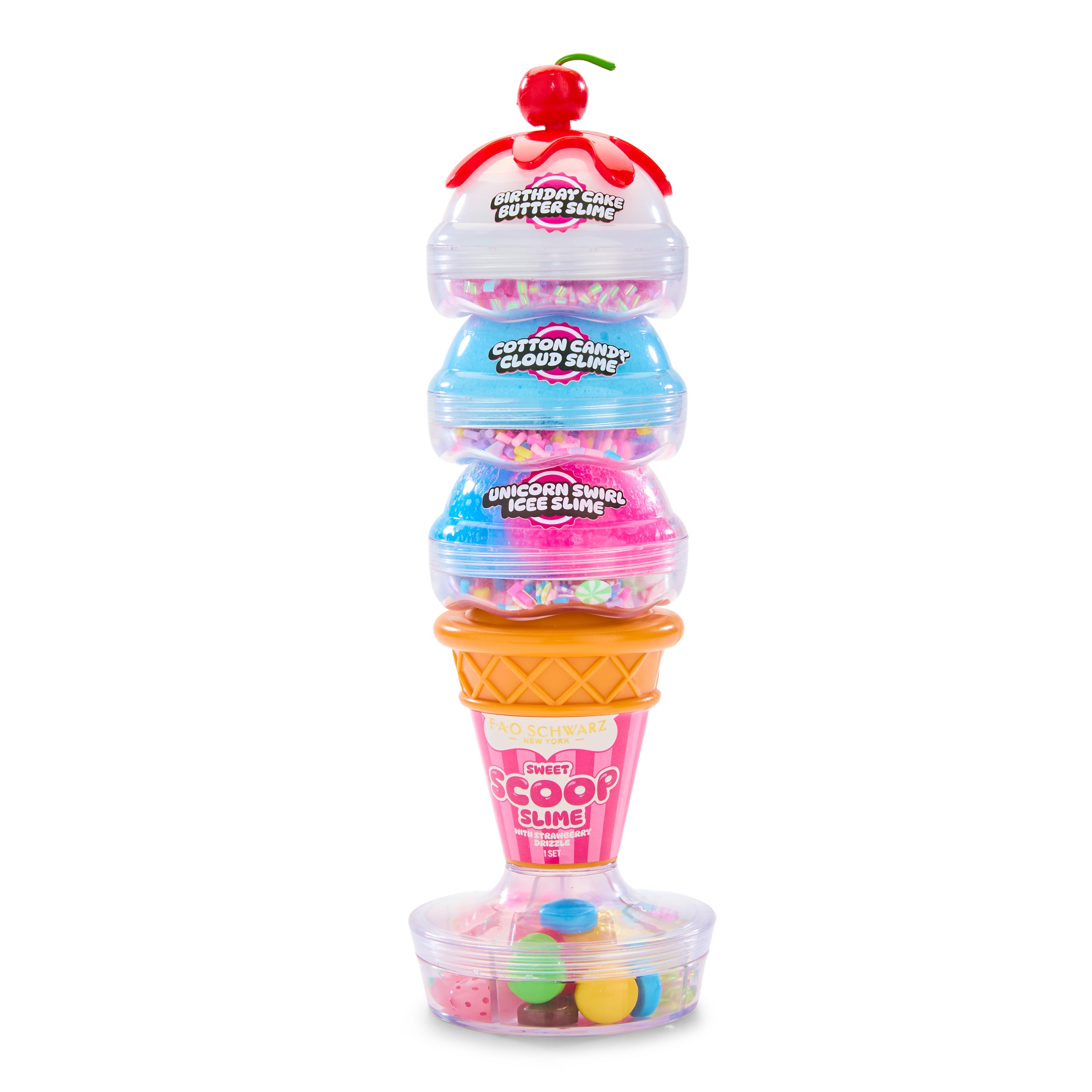 Sweet Scoop Slime with Strawberry Drizzle | FAO Schwarz