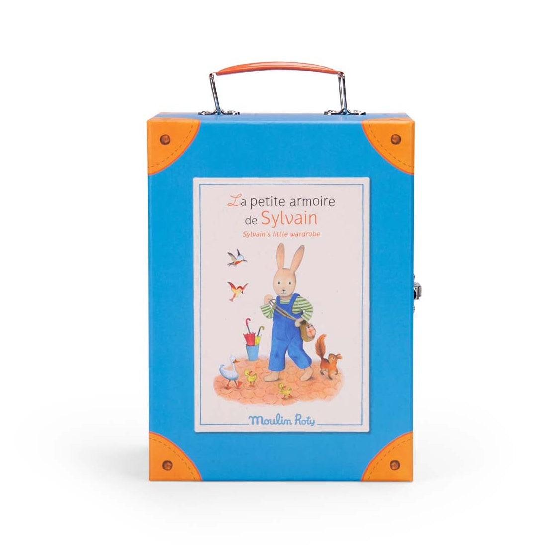  Moulin Roty -  Sylvain Little Wardrobe Suitcase - The Big Family -  Dolls