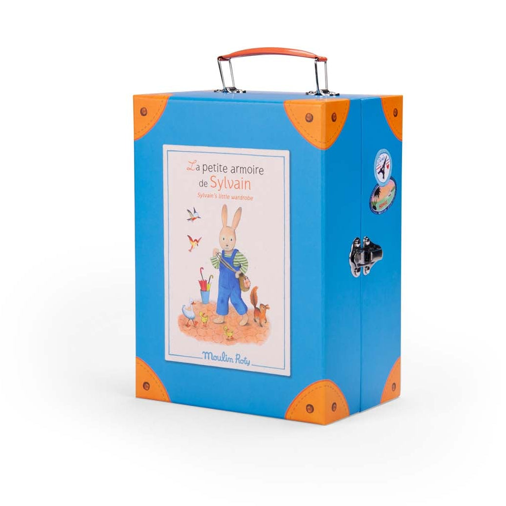  Moulin Roty -  Sylvain Little Wardrobe Suitcase - The Big Family -  Dolls