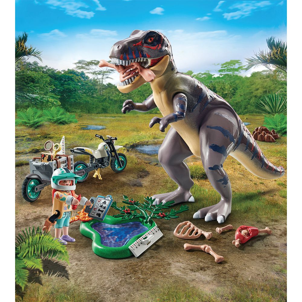  Playmobil -  T-Rex Hunt Playset -  Preschool