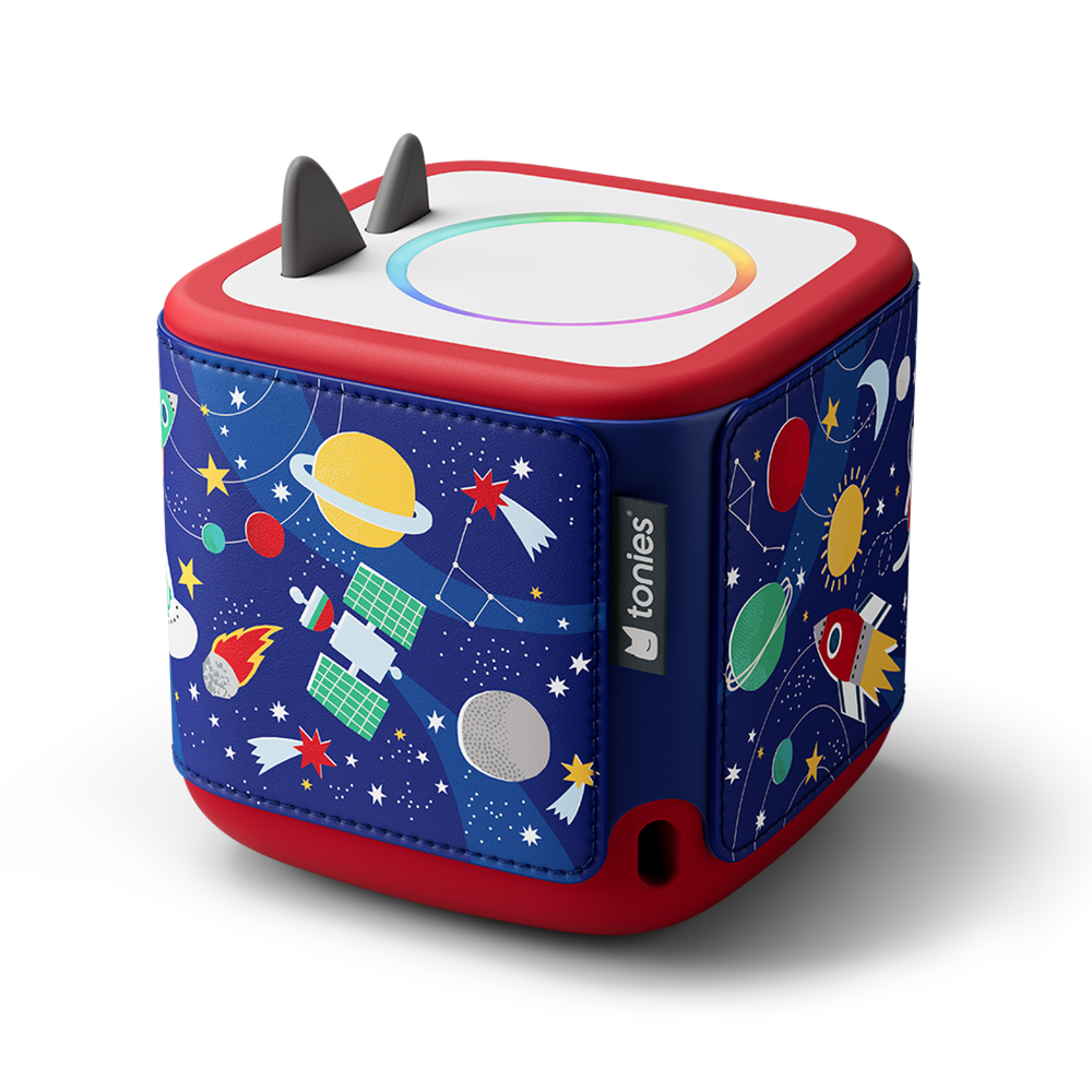 Tonies Disney Toniebox 2 Bundle with Tonieplay Game, Sleeve and 4 Tonies - Sky Blue