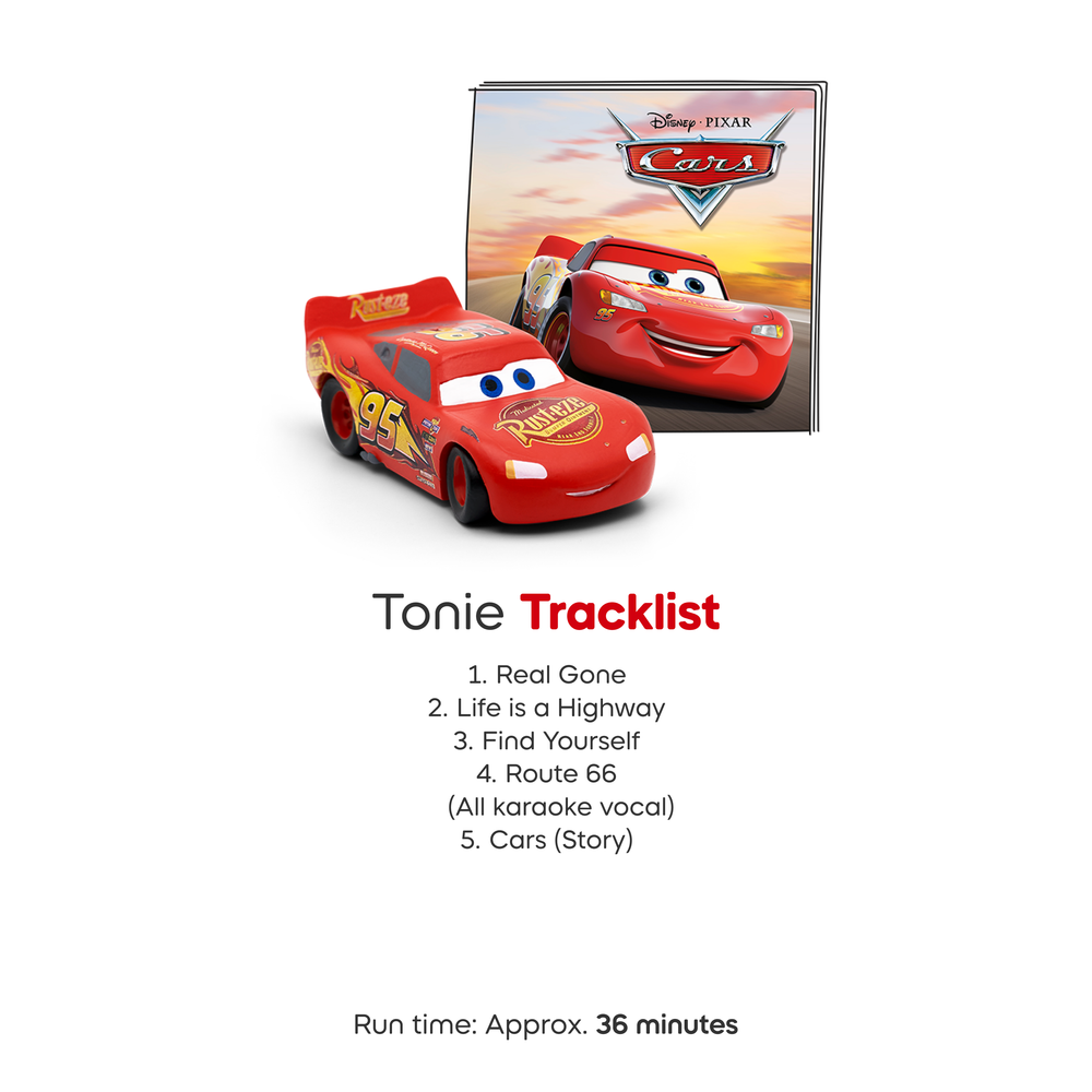 Tonies Disney Pixar Toniebox 2 Bundle with 10 Tonies - Sunset Red