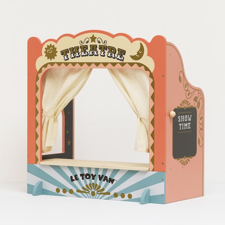  Le Toy Van -  Tabletop Puppet Wooden Theater -  Preschool