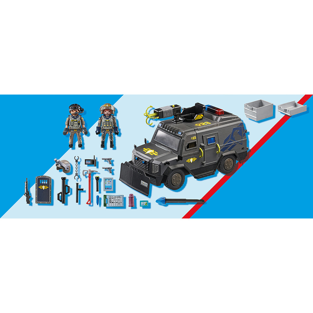  Playmobil -  Tactical Police: All-Terrain Vehicle Playset -  Preschool