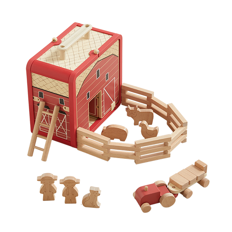  Wonder & Wise -  Take With Me Farm Playset -  Preschool