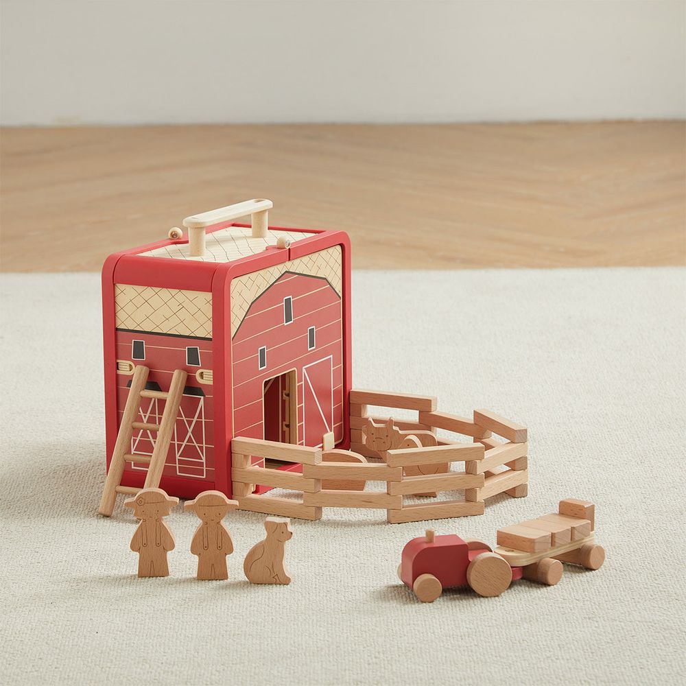  Wonder & Wise -  Take With Me Farm Playset -  Preschool