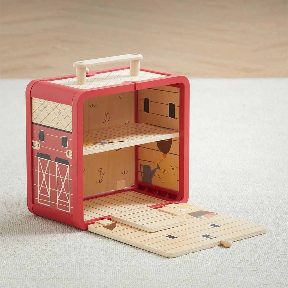  Wonder & Wise -  Take With Me Farm Playset -  Preschool