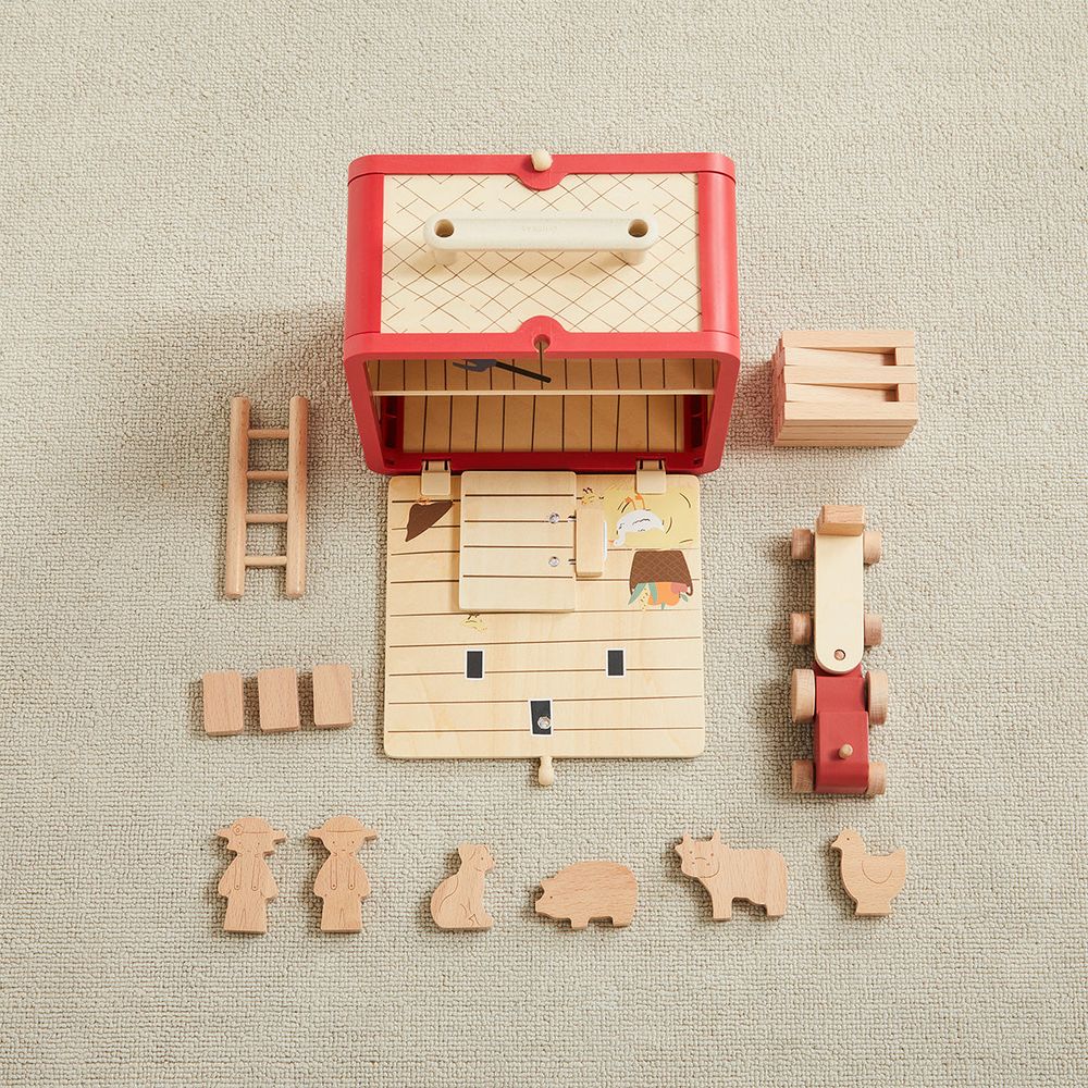  Wonder & Wise -  Take With Me Farm Playset -  Preschool