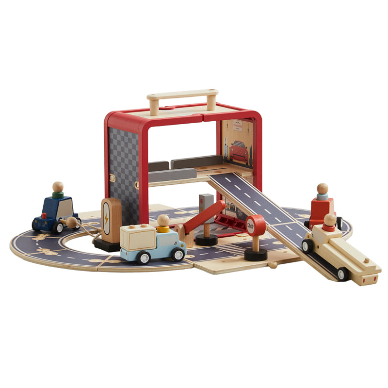  Wonder & Wise -  Take With Me Garage Playset -  Preschool