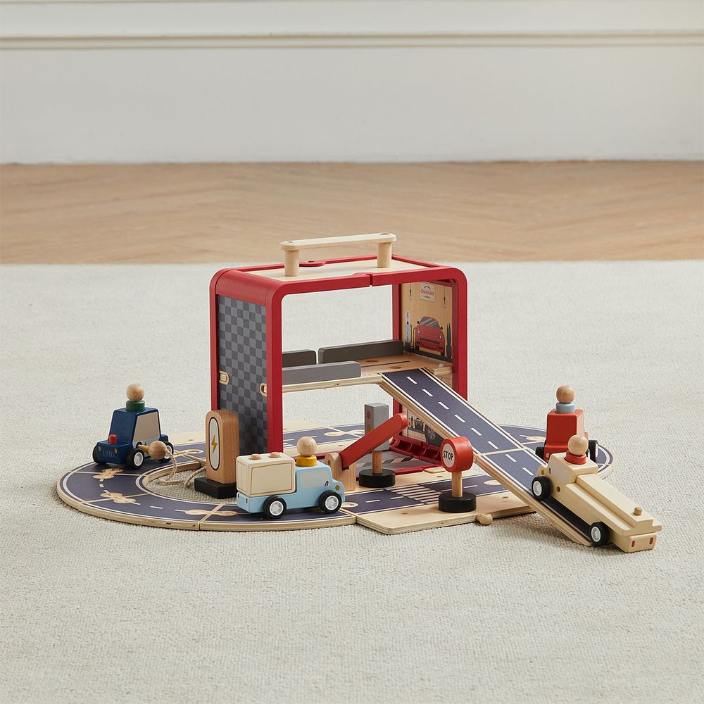  Wonder & Wise -  Take With Me Garage Playset -  Preschool