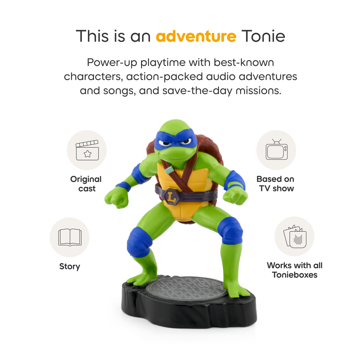 Tonies -  Tales of the Teenage Mutant Ninja Turtles: Leonardo Tonie -  Electronics