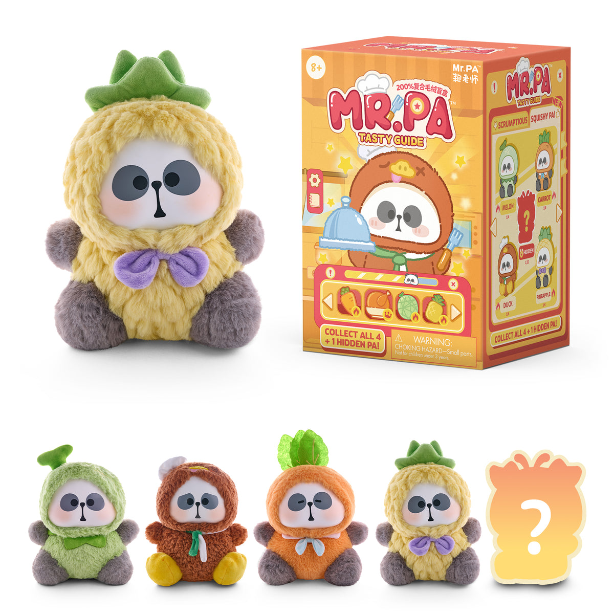 Battat Blind Boxes -  Tasty Guide Plush Blind Box -  Collectibles