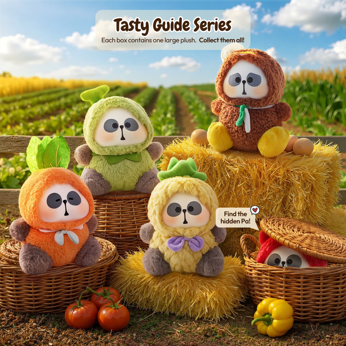 Battat Blind Boxes -  Tasty Guide Plush Blind Box -  Collectibles