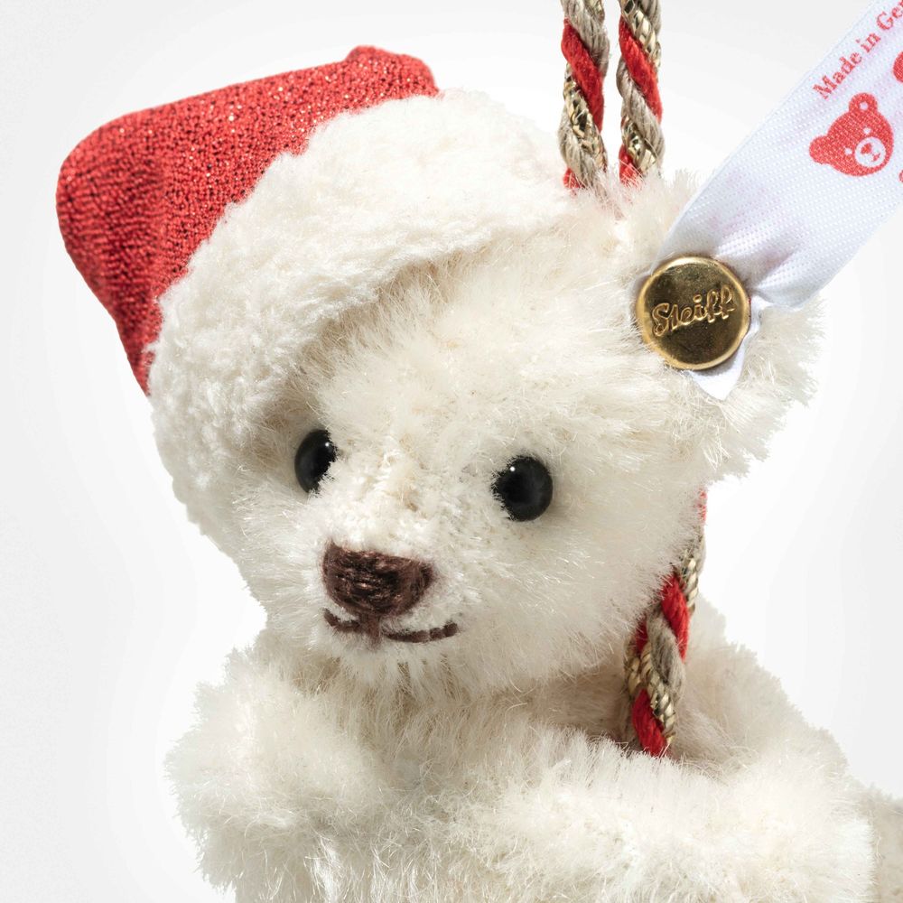 Teddy Bear Ornament on Christmas Bell | Steiff North America, Inc.