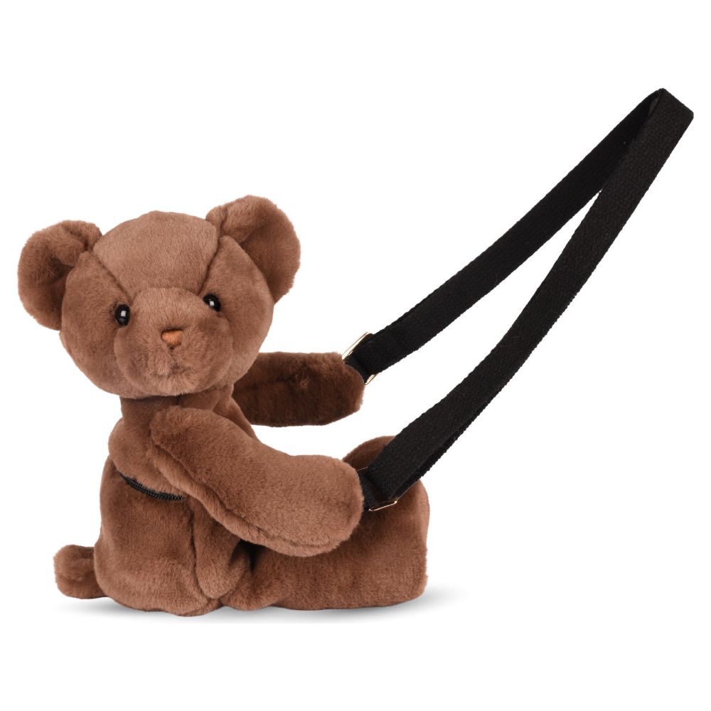 DouDou -  Teddy Bear Plush Backpack - Brown -  Plush