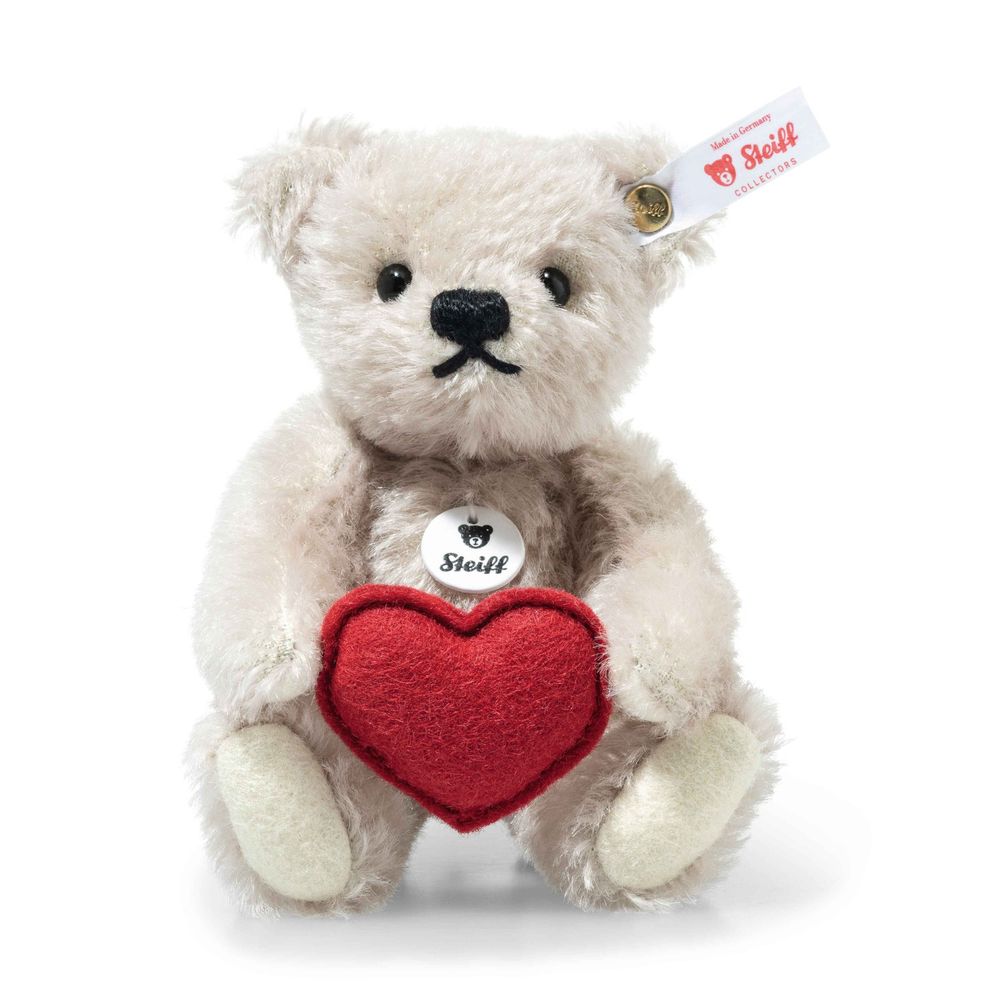  Steiff North America, Inc. -  Teddy Bear Plush with Heart Limited Edition -  Plush