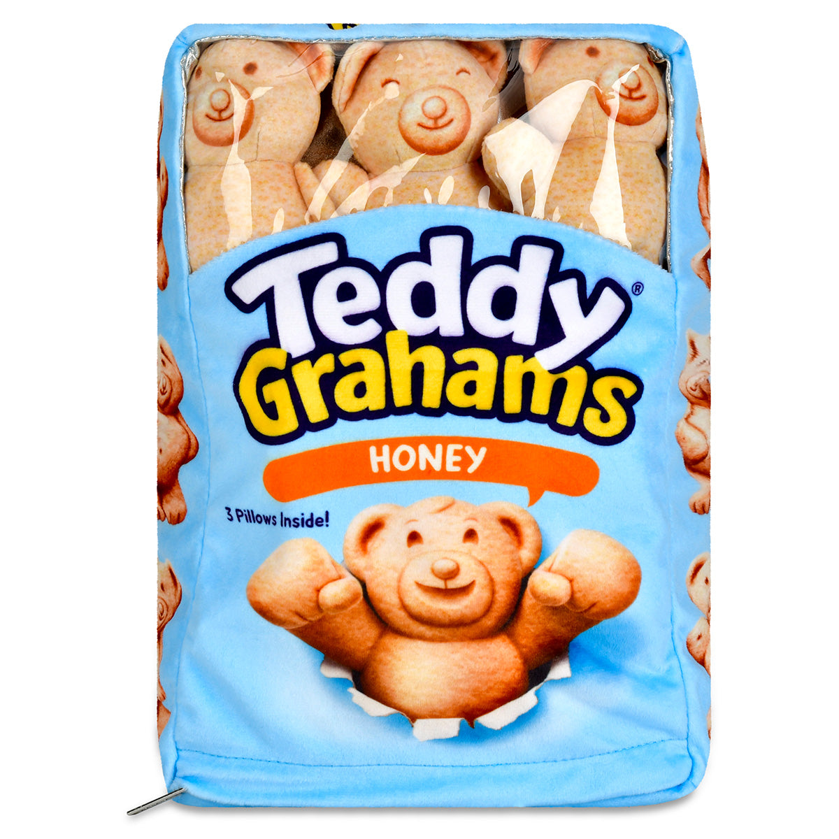  iscream -  Teddy Grahams Honey Packaging Plush -  FAO Schweetz