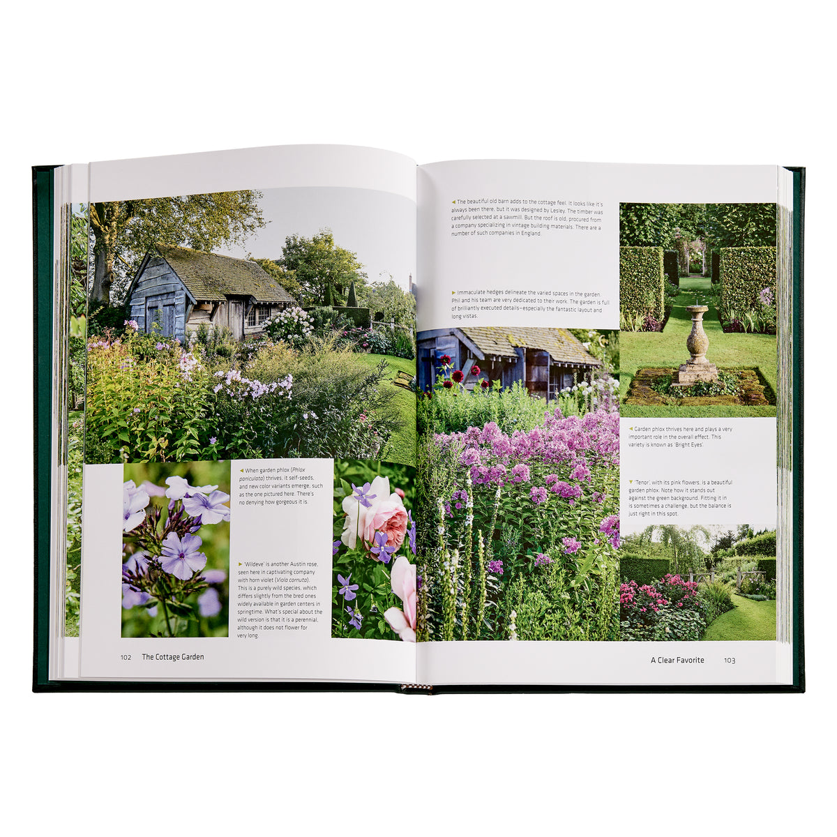 Graphic Image -  The Cottage Garden Book Leather Edition -  Books