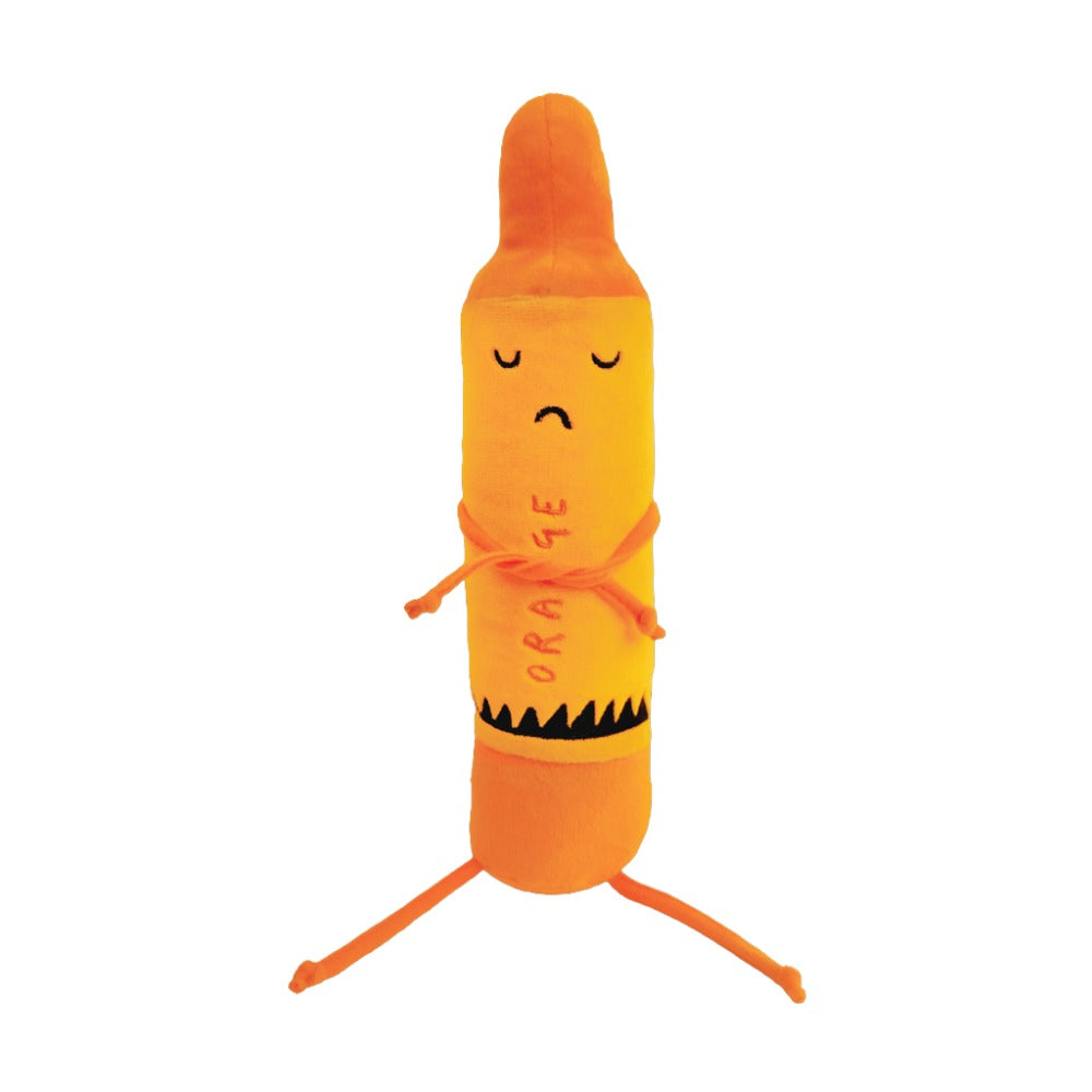  MerryMakers -  The Day the Crayons Quit Plush - Orange -  Plush
