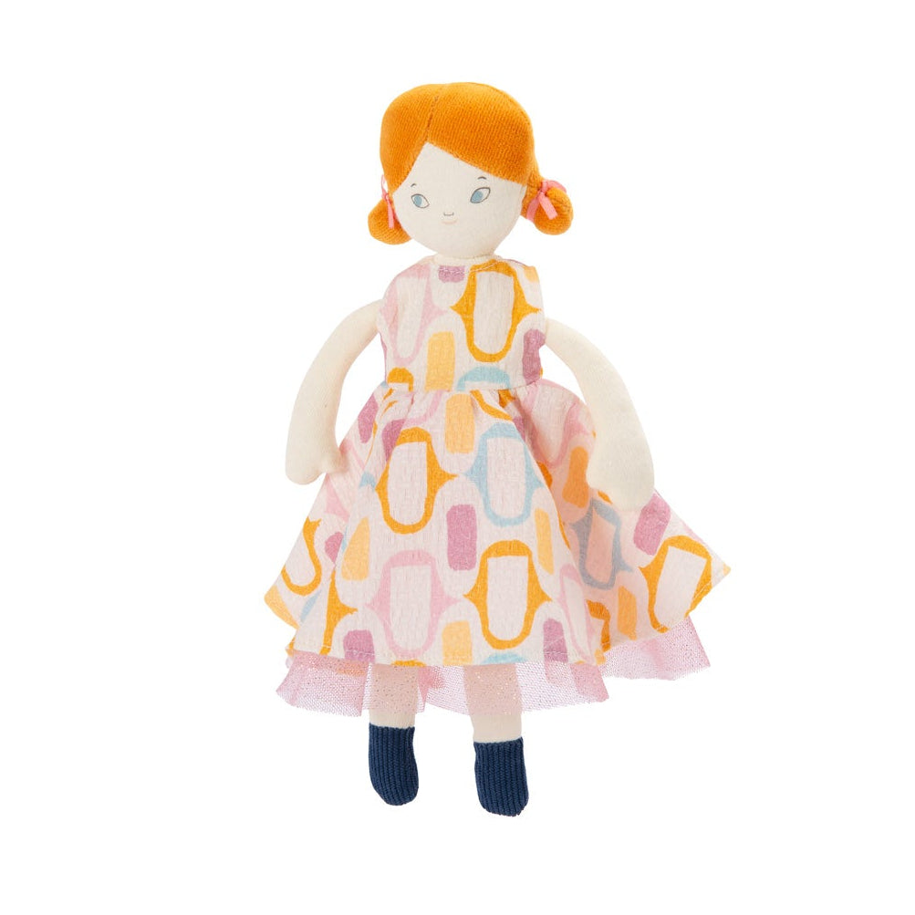  Moulin Roty -  The Evening Dresses Doll with Suitcase - The Parisiennes -  Dolls