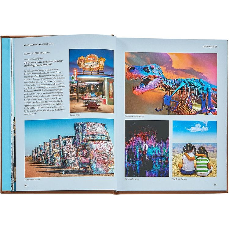  Graphic Image -  The Family Bucket List Book Leather Edition -  Books