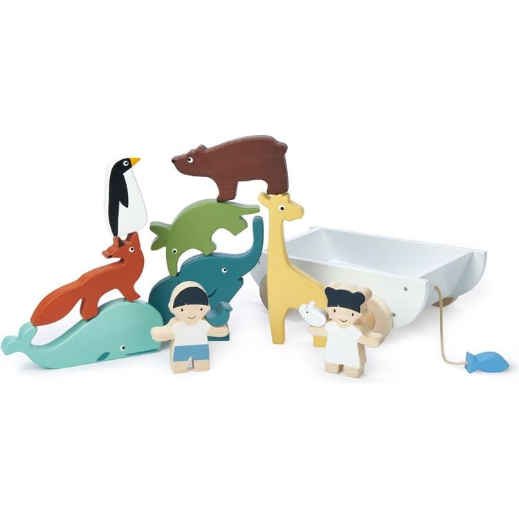  Tender Leaf Toys -  The Friend Ship Wooden Playset -  Preschool