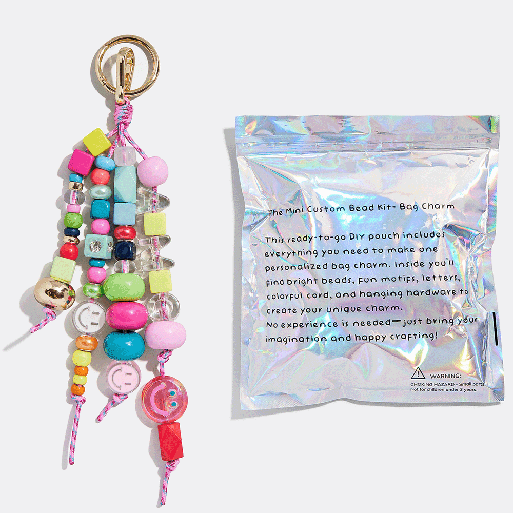  Minibar by BaubleBar -  The Mini Custom Bead Kit - Smiley Face -  Trend Accessories