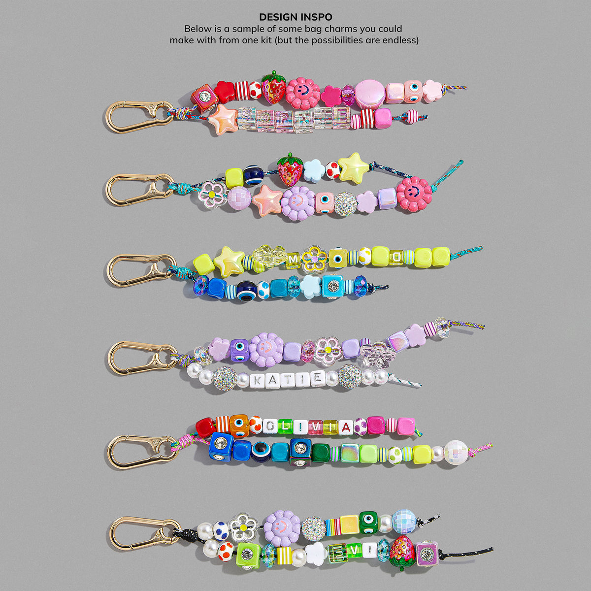 Minibar by BaubleBar -  The Ultimate Bead Kit - Bag Charm -  Trend Accessories