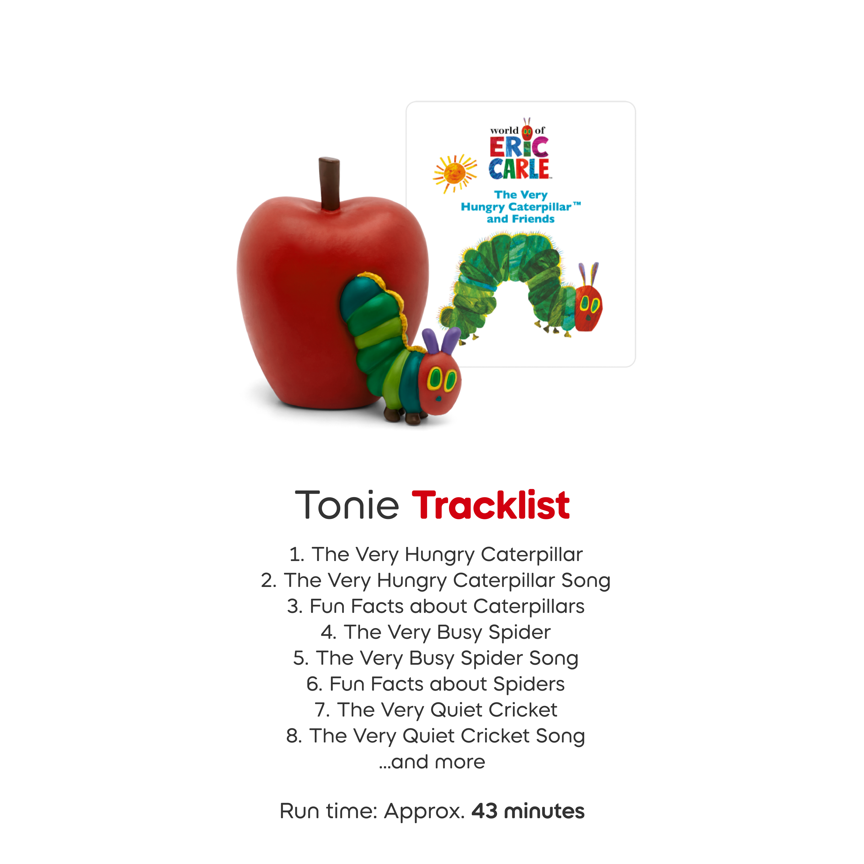  Tonies -  The Very Hungry Caterpillar & Friends Tonie -  Electronics