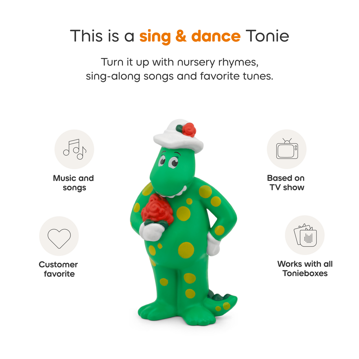 Tonies -  The Wiggles: Dorothy Dinosaur Tonie -  Electronics