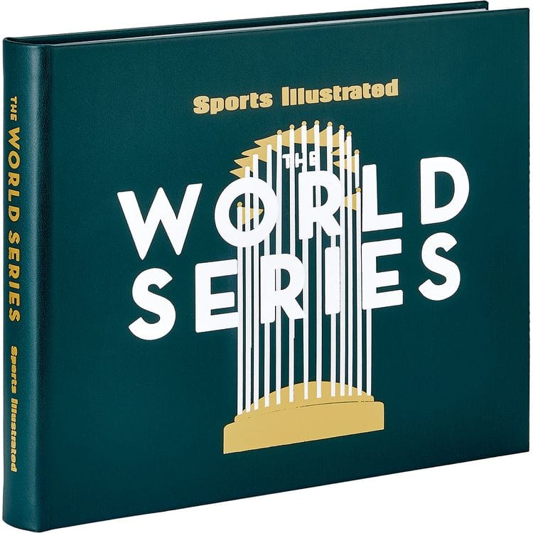  Graphic Image -  The World Series Book in Green Bonded Leather -  Books
