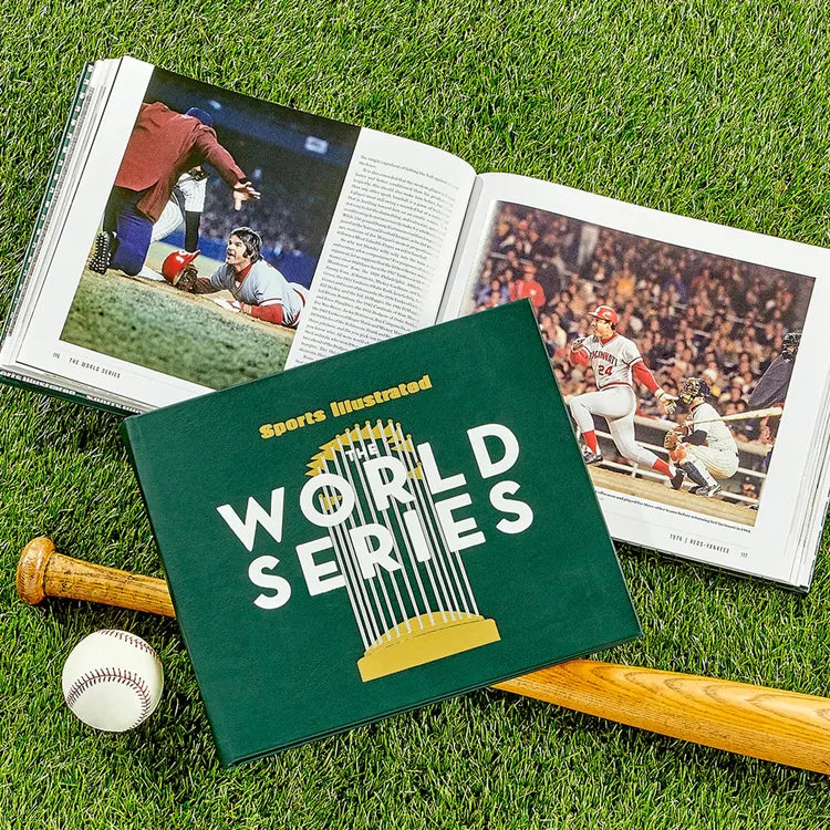  Graphic Image -  The World Series Book in Green Bonded Leather -  Books