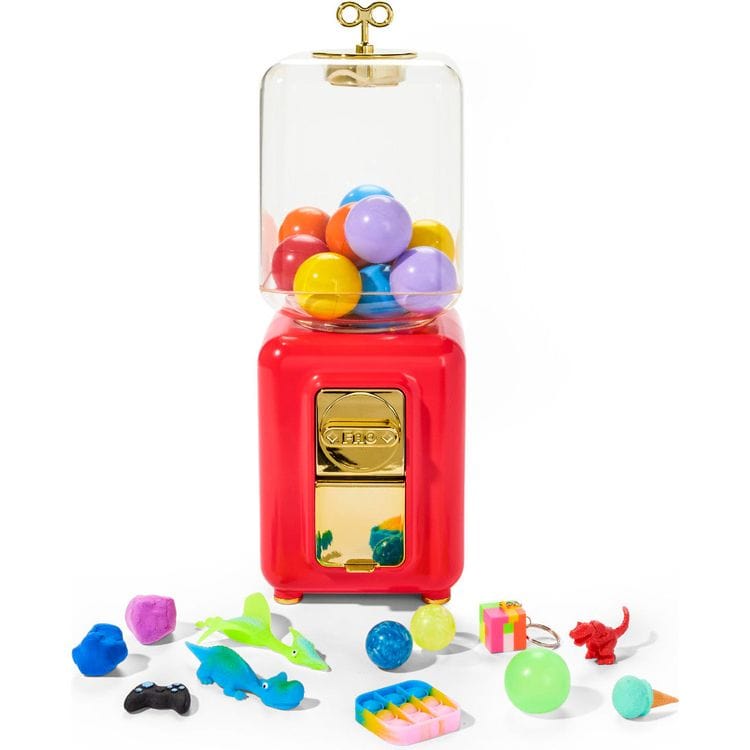 Throwback Toys Mystery Vending Machine - Red | FAO Schwarz