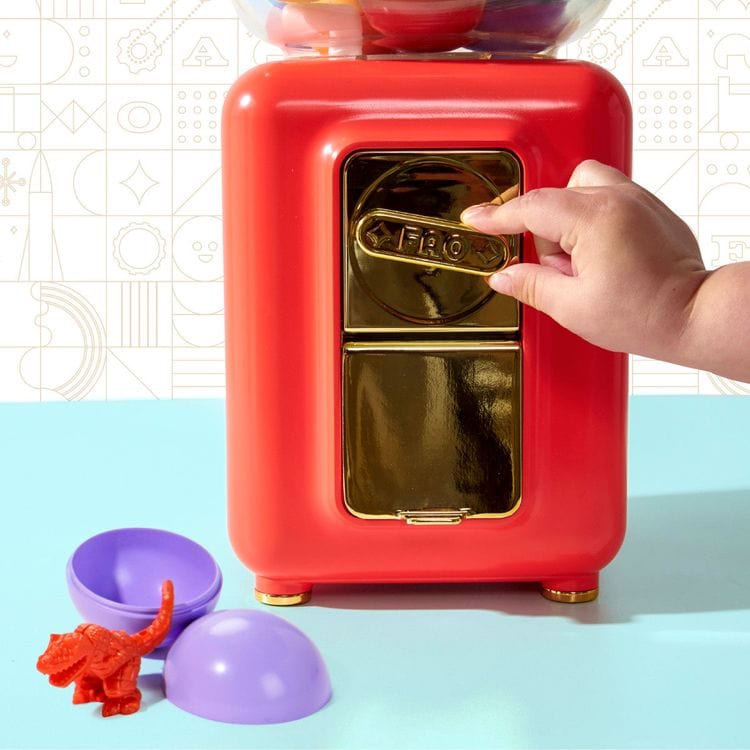 Throwback Toys Mystery Vending Machine - Red | FAO Schwarz