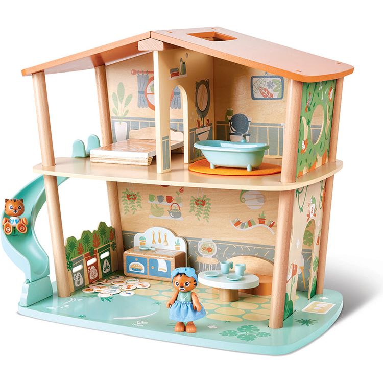  Hape -  Tigers’ Jungle Doll House -  Preschool