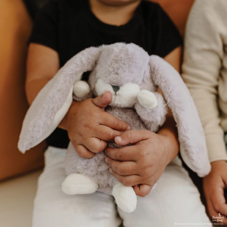  Bunnies By The Bay -  Tiny Nibble Bunny - Lilac Marble -  Plush