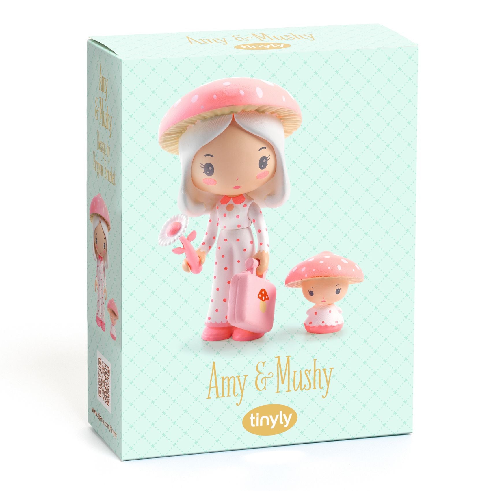  Djeco -  Tinyly Amy & Mushy Figurines -  Collectibles