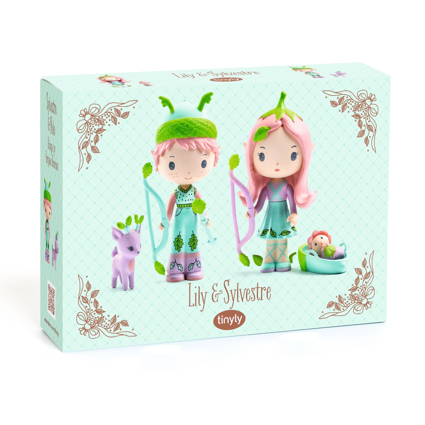  Djeco -  Tinyly Lily & Sylvestre Figurines -  Collectibles
