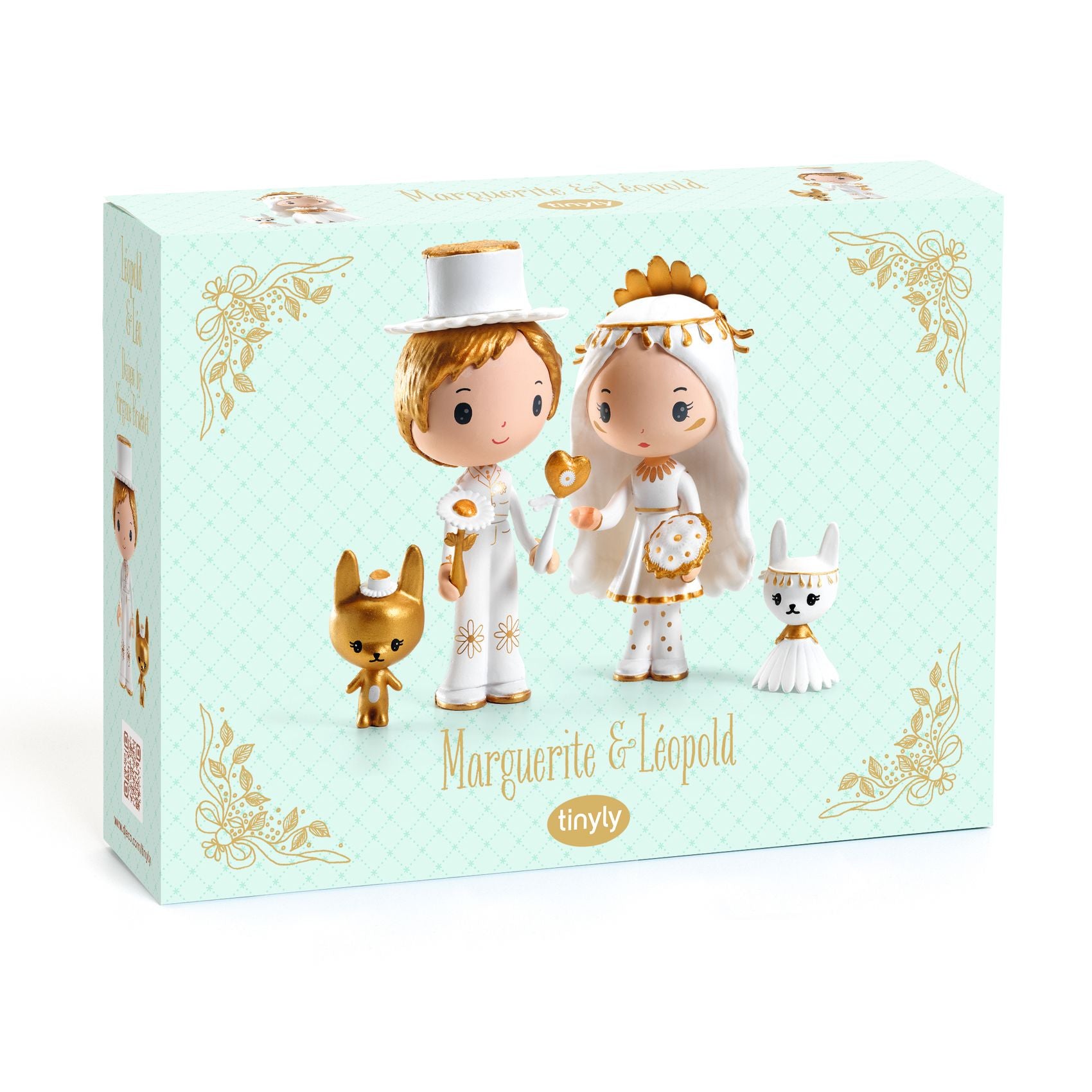  Djeco -  Tinyly Marguerite & Léoplold Figurines -  Collectibles