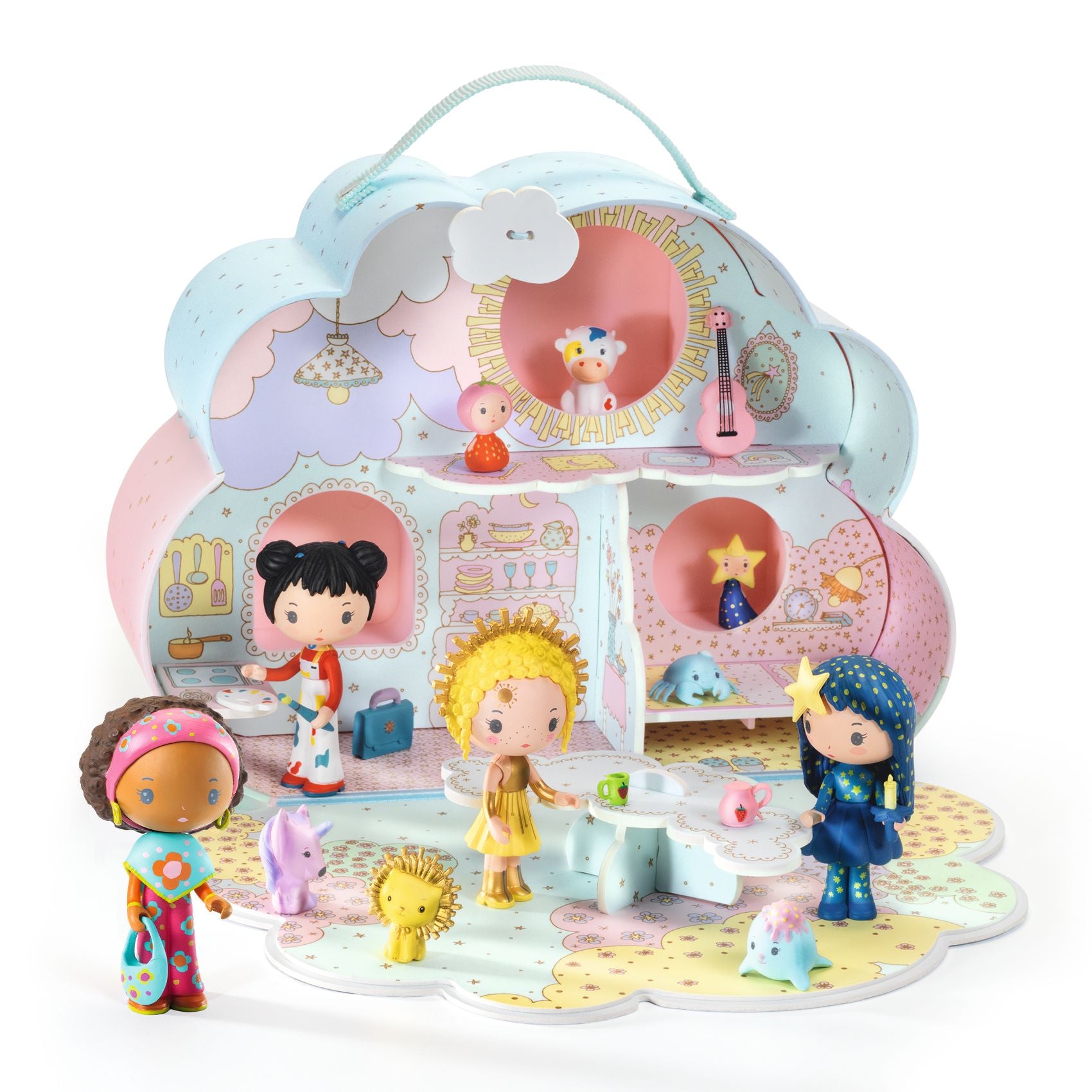  Djeco -  Tinyly Sunny & Mia House -  Collectibles