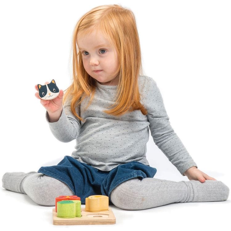 Tender Leaf Toys -  Toddler Sensory Collection of Wood Toys -  Preschool