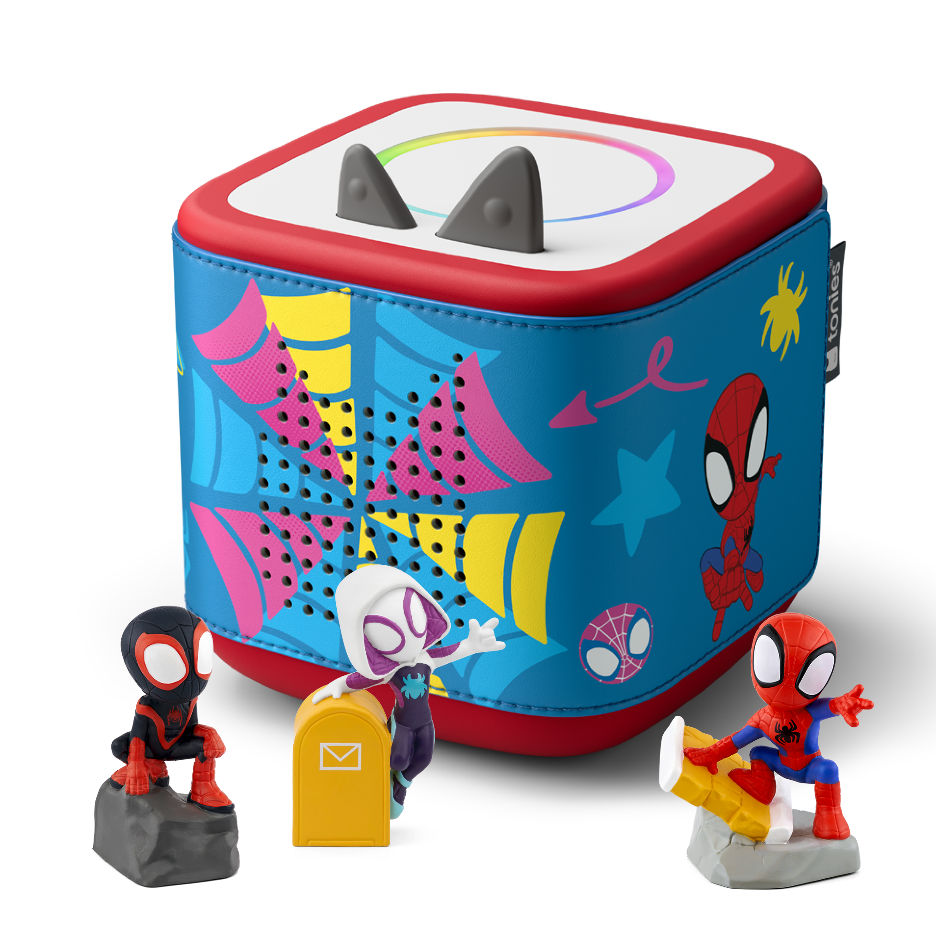 Exclusive Toniebox 2 Spidey & Friends Bundle: Sunset Red