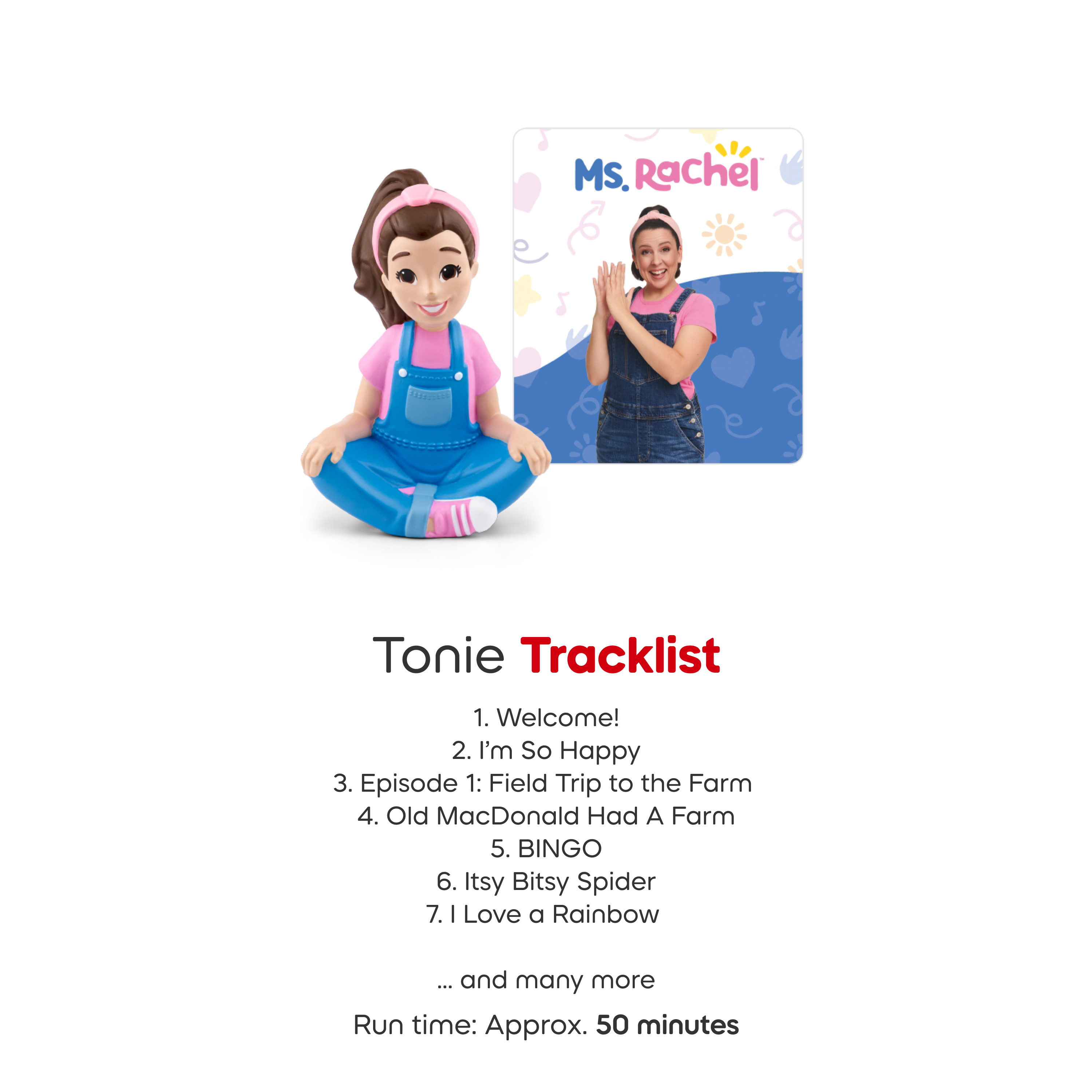 Tonies Ms. Rachel Toniebox 2 Starter Set - Sky Blue