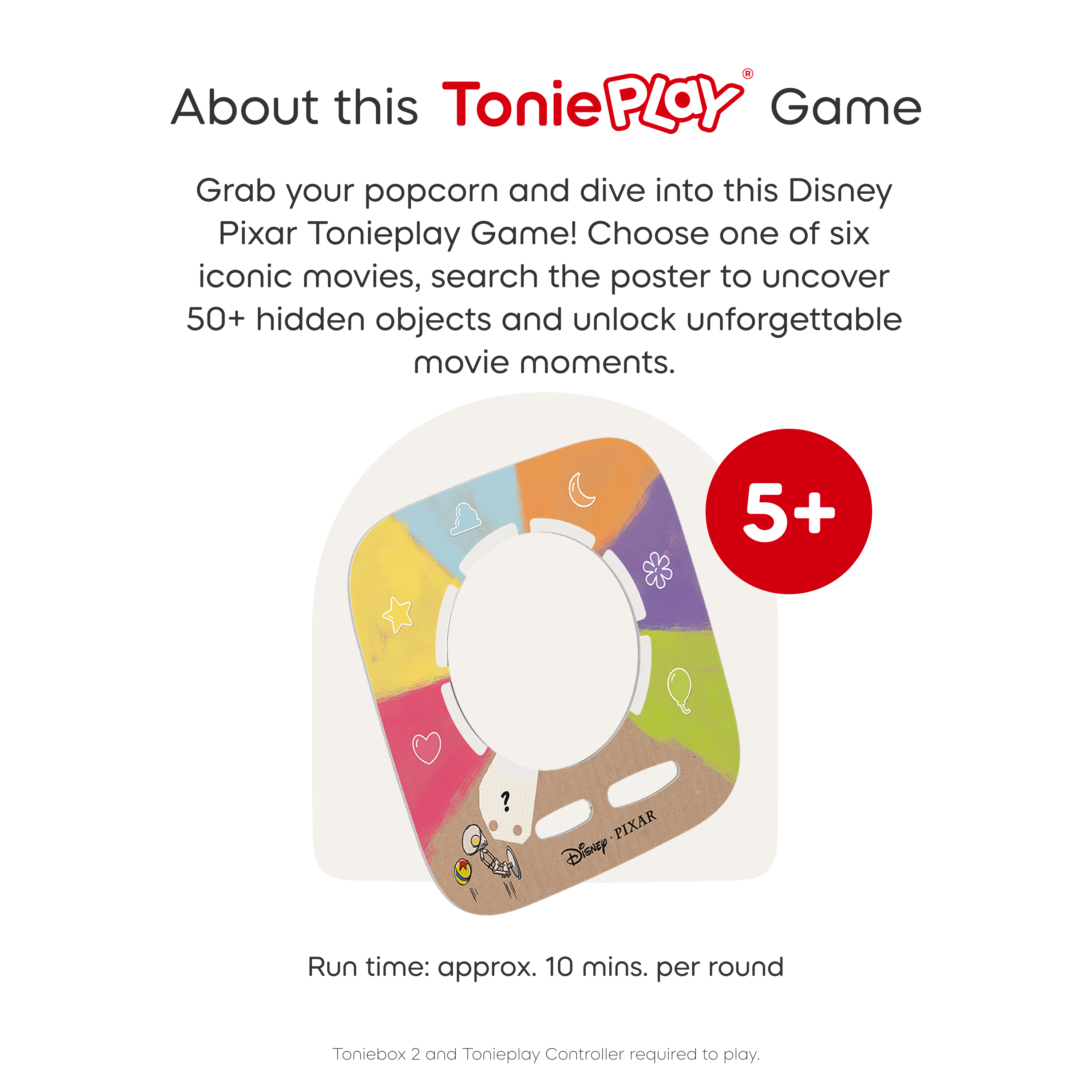  Tonies -  Tonieplay Disney Pixar: Scene Searchers -  Electronics