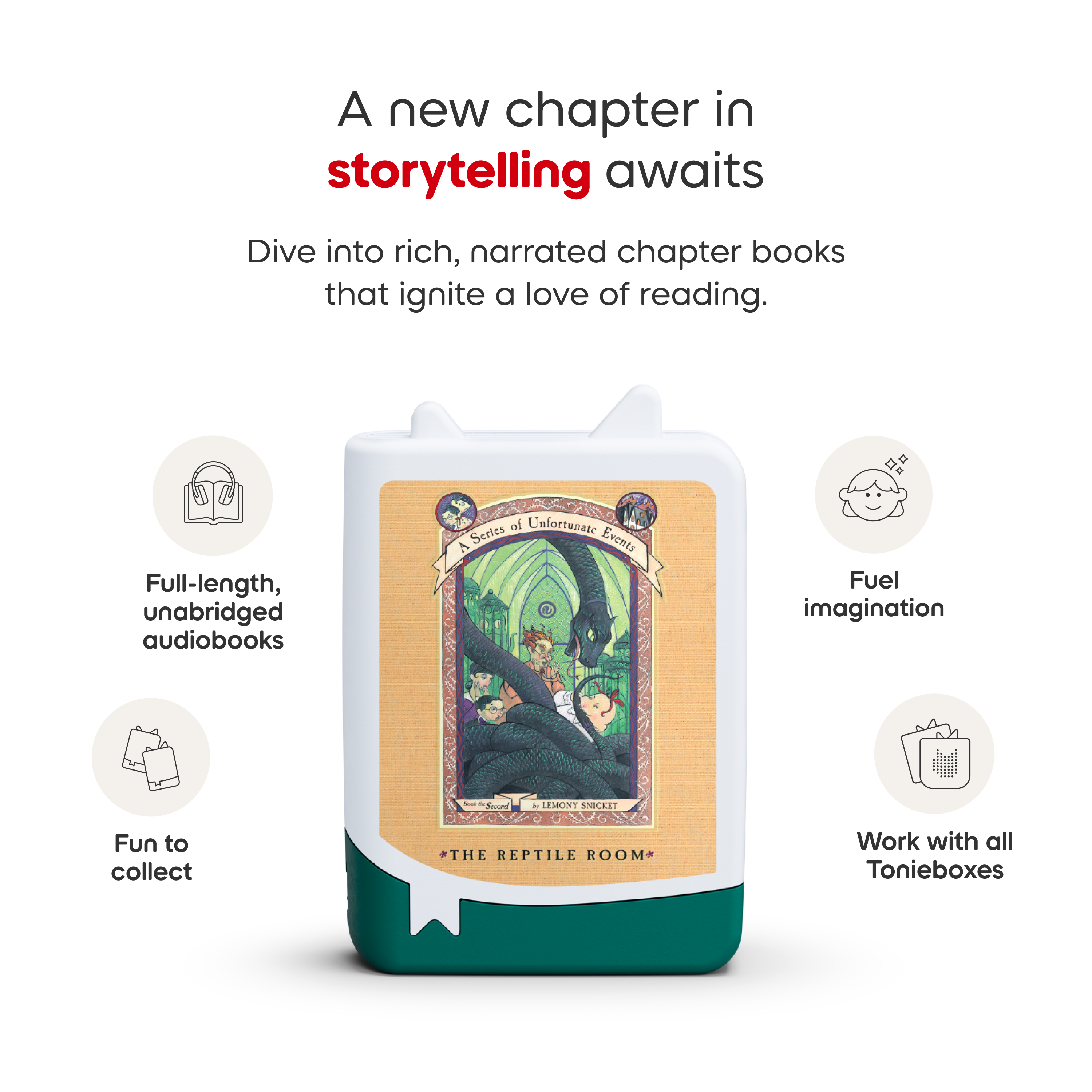  Tonies -  Tonies Audiobooks: A Series of Unfortunate Events -  Electronics