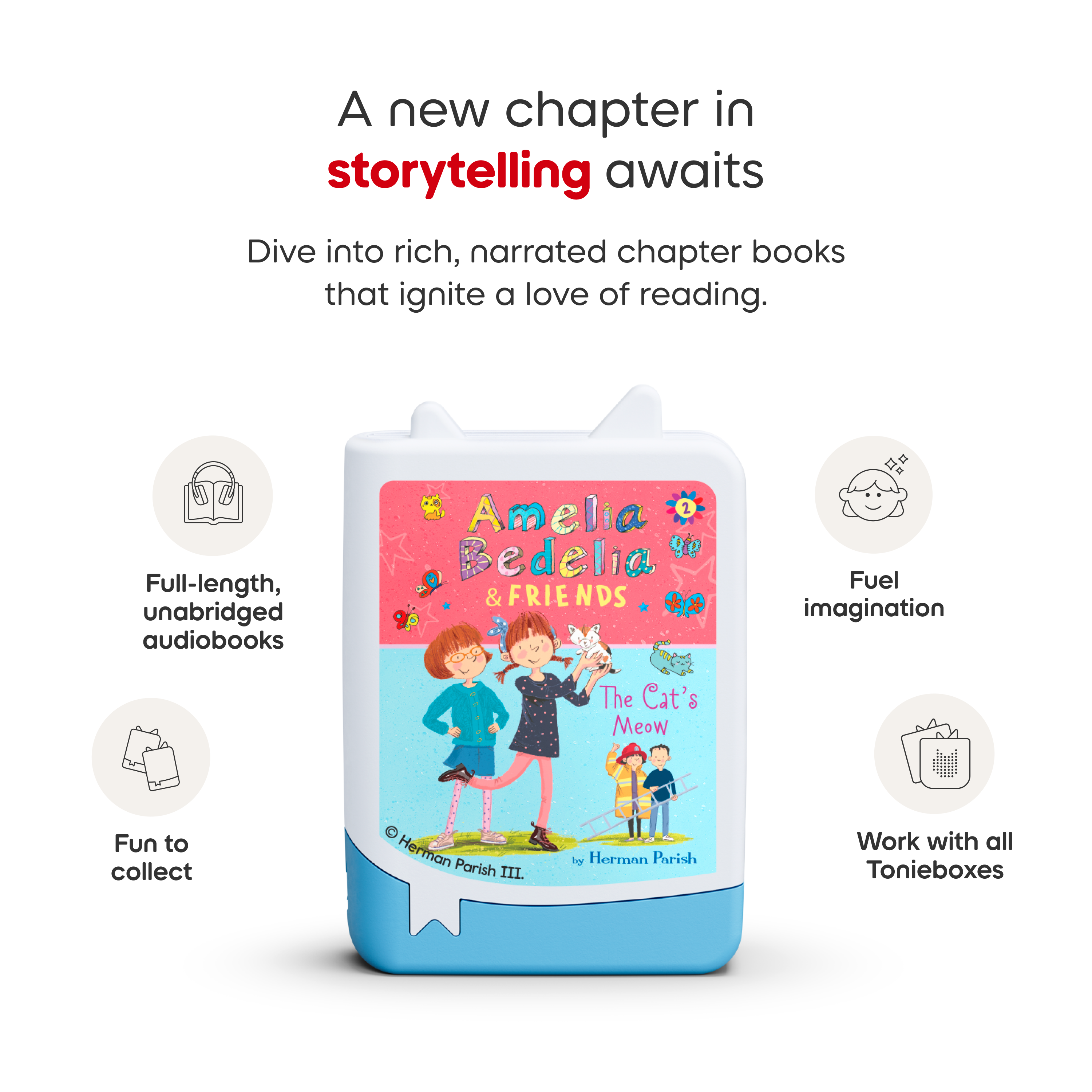  Tonies -  Tonies Audiobooks: Amelia Bedelia & Friends -  Electronics