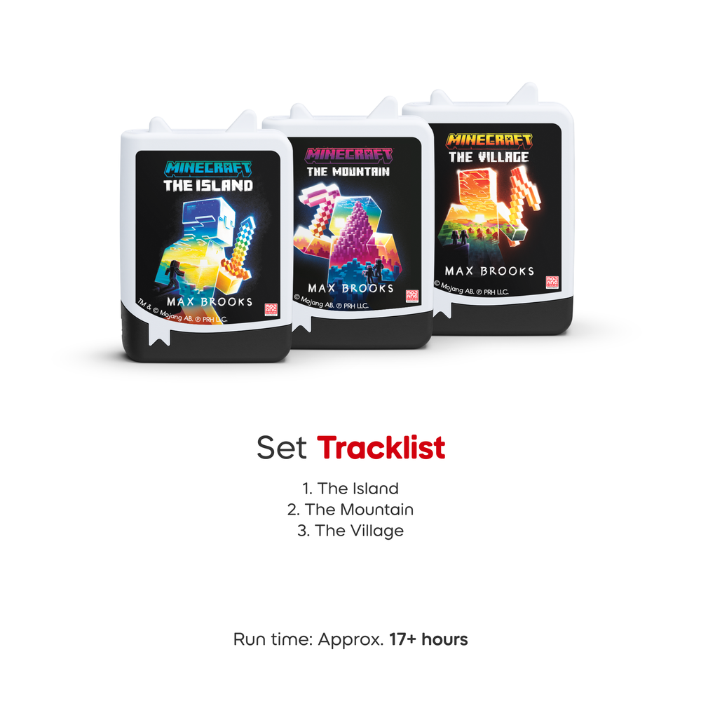  Tonies -  Tonies Audiobooks - Minecraft 3 Pack -  Electronics