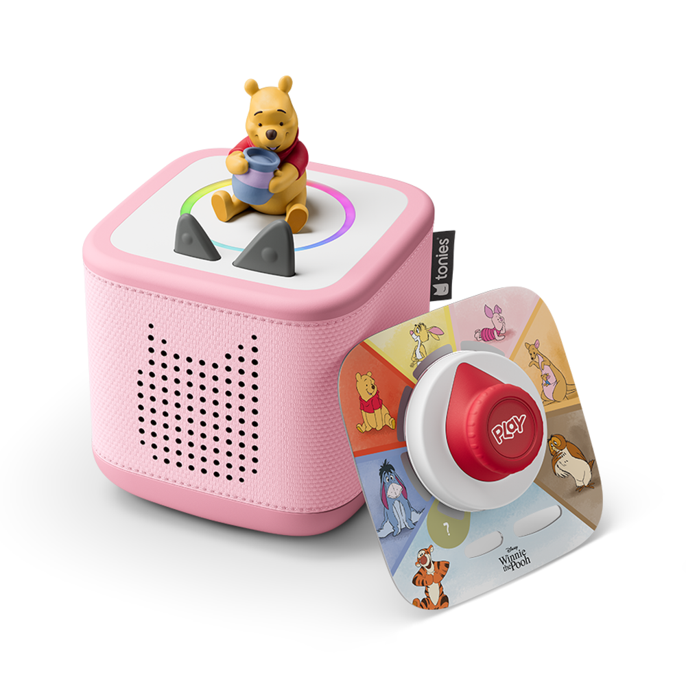  Tonies -  Tonies Disney Winnie the Pooh Toniebox 2 Play Set - Cloud Pink -  Electronics